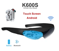 2020 new smart 3d glasses k600s all in one fpv glasses virtual reality video game android system integrated machine