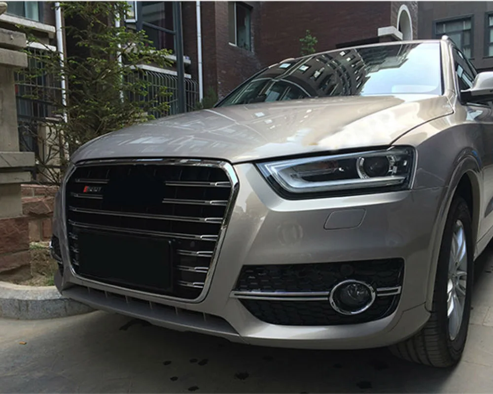 

For Audi 2013-2015 model q3 modified honeycomb fog lamp frame fog lamp cover fog lamp grille SQ3 fog lamp net fog lamp