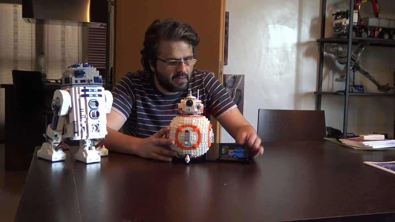 LP 05043 R2-D2 робот 05128 B Double 8 набор роботов строительные блоки кирпичи leleings игрушки