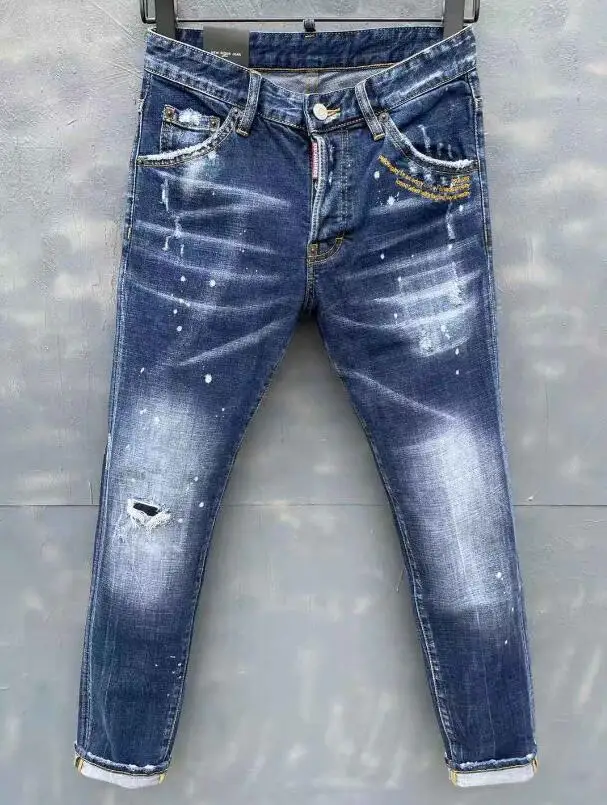 

Summer classic jeans for men women, genuine DSQUARED2, retro, Italian brand, women/men jeans, motorcycles, jogging jeans, DSQ026