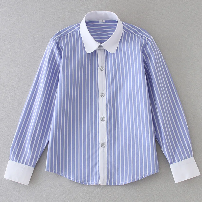 Рубашки для мальчиков и девочек от 8 до 12 лет клетчатая рубашка хлопковая детская