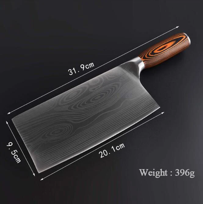 Кухонный нож из нержавеющей стали 7CR17 измельчитель мяса шеф-повара ножи