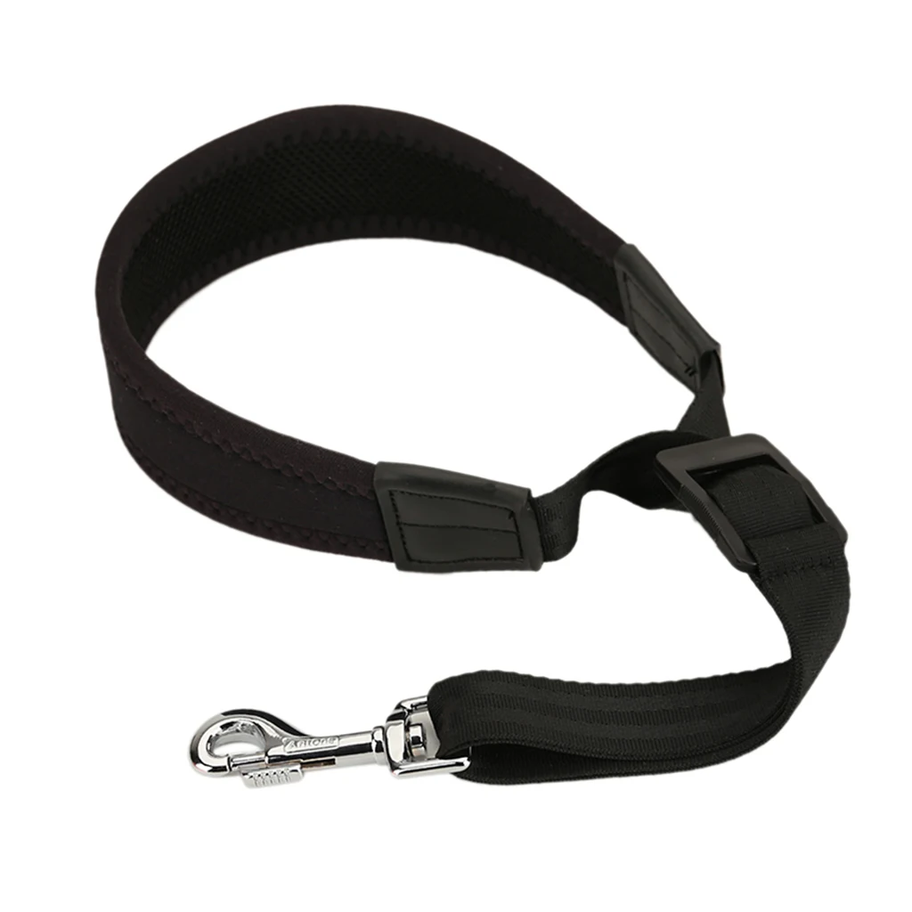 

Saxophone Sax Padded Neck Strap for Alto Tenor Soprano with Hook Clasp