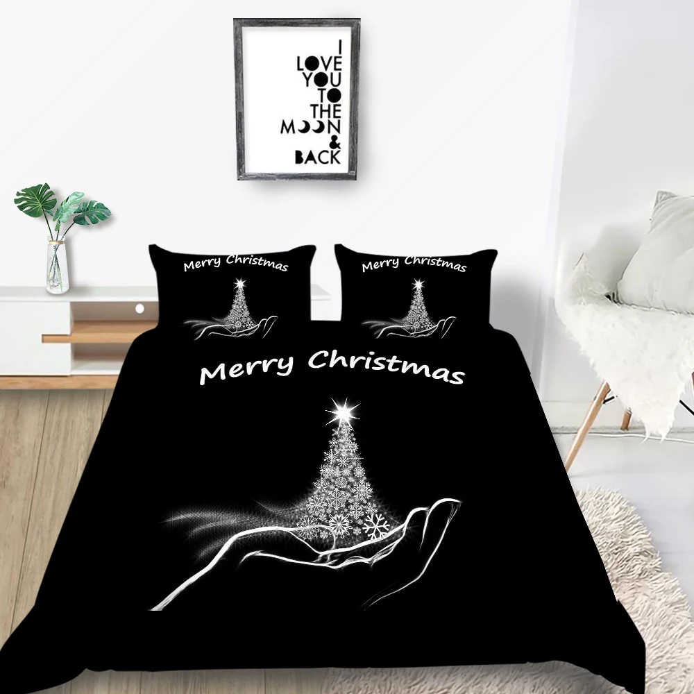

Merry Christmas 3D Print Bedding Sets New Products Duvet Cover Sets Queen/king size