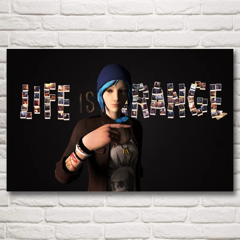 Жизнь странная Хлоя цена Макс Caulfield видео постеры с сюжетами игр и принтами в