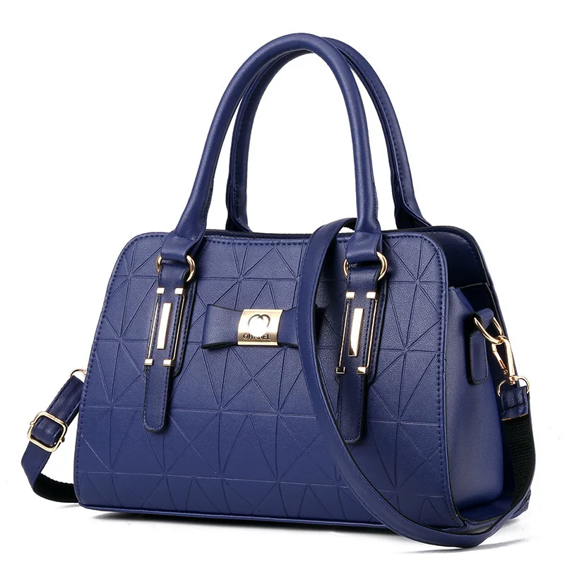 

Women Fashion Shoulder Handbags designer Luxury 2021 new PU leather Female Simple PU Leather Large-capacity handbag