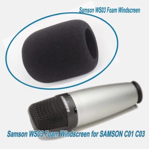 100% Оригинальный конденсаторный микрофон Samson WS03 большая прочная вспененная