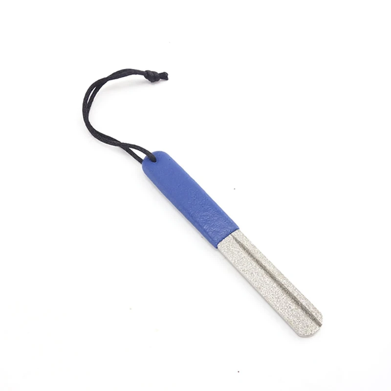 Рыболовный крючок точилка двухсторонняя одинарная двойная канавка Алмазная