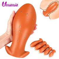 soft large anal plug butt plugs big anal vaginal dildo plug balls prostate massager dilatodor anal adult sex toys for woman men