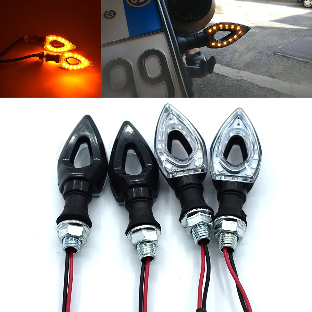 Универсальный 12V 12 Светодиодный индикатор сигнала поворота мотоцикла флэш