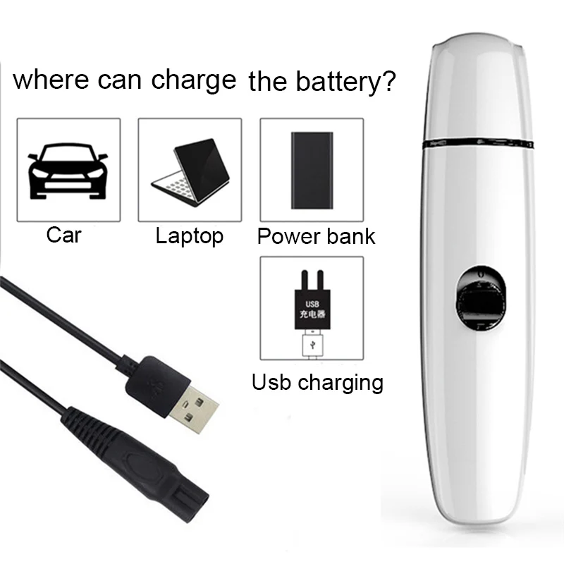Перезаряжаемая ПЭТ точилка для ногтей кошка триммер собак машинка стрижки