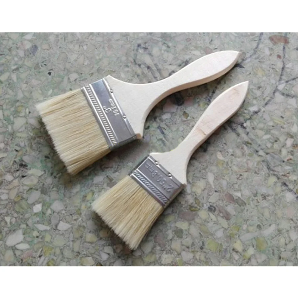 

10PC 2.5Inch Thicken Painting Chip Brushes for Adhesives Paint Touchups Painter Supplies