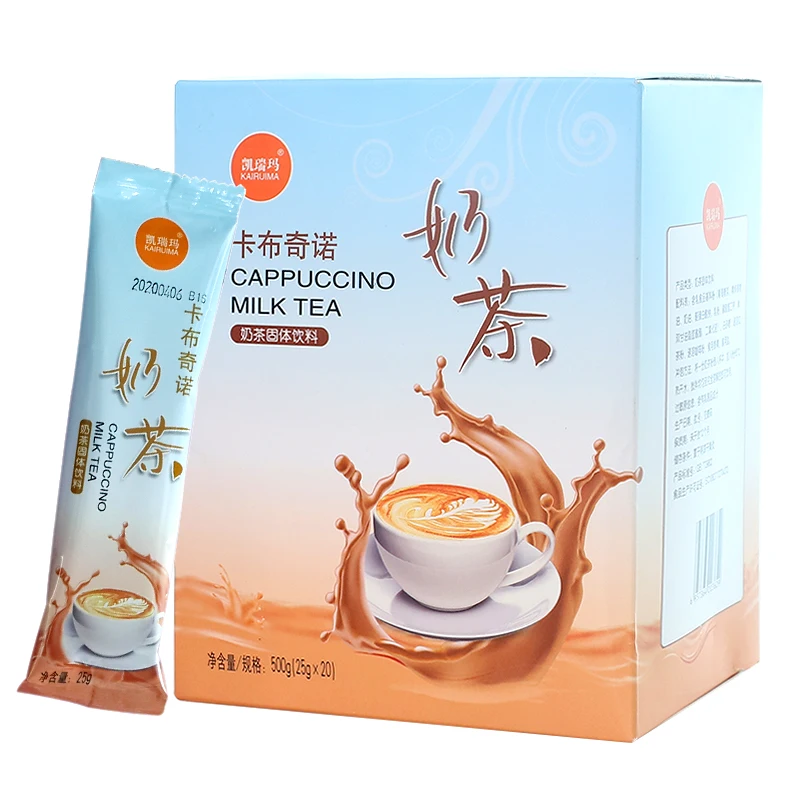 

Free shipping 500g/box Carrima Milk Tea Bag Assam Brewing Drink Pack Capuchino Milk Tea Powde