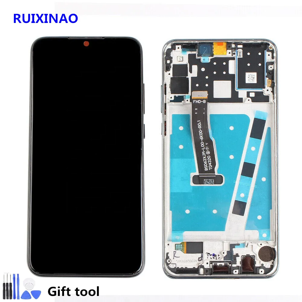 Оригинальный Для huawei P30 Lite ЖК дисплей сенсорный экран с рамкой для Nova 4e MAR LX1M