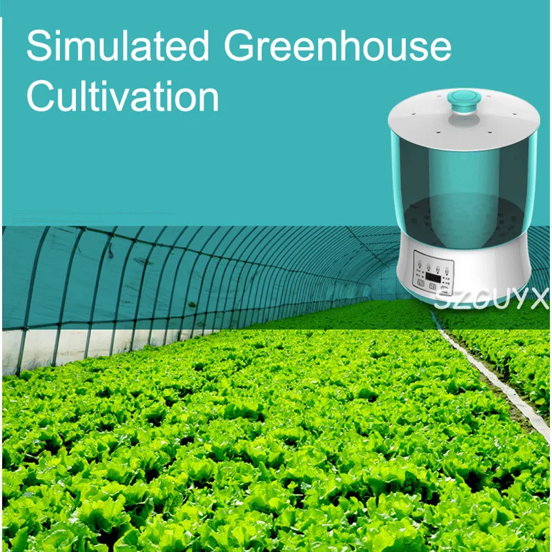 

Home Use Intelligence Bean Sprouts Machine Large Capacity Thermostat Green Seeds Growing Automatic Bean Sprout Machine