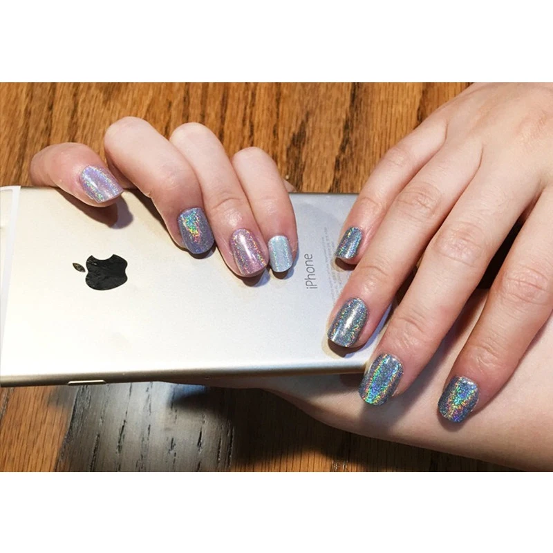 1 5 г/кор. Блестящие Блестки для ногтей порошок радужные ногти блеск пыль хром