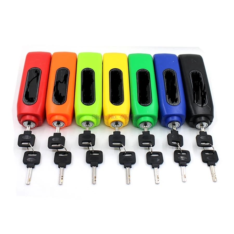 DHL или Fedex 100 шт. Универсальный мотоциклетный замок мотоцикл Скутер руль