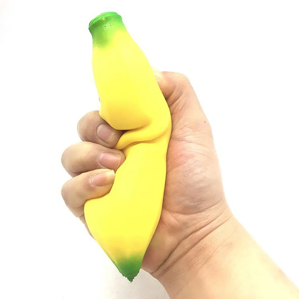 

Banana Squeeze Fidget Toys Kids Soft Stress Balls Decompression Children's Toy Office Pressure Release Antistress Juguetes#10