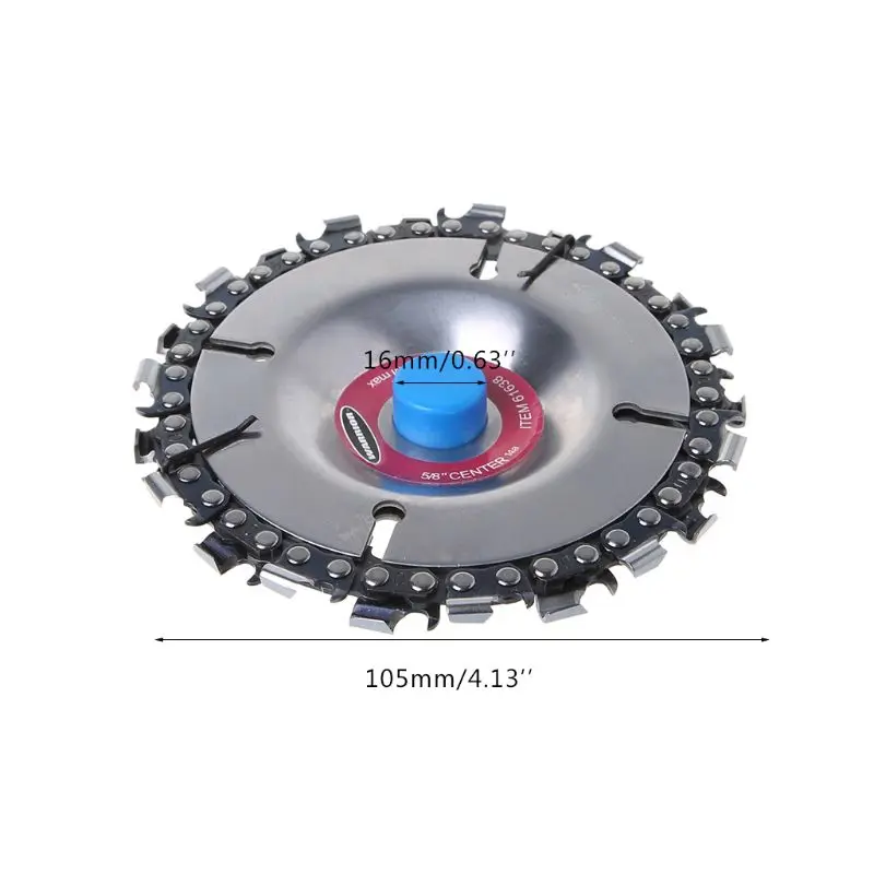 

4 Inch Angle Grinder Disc Wheel Tooth Power Plate Woodworking Chain Saw Wood Carving For Grinder Sawdisc Dropshipping