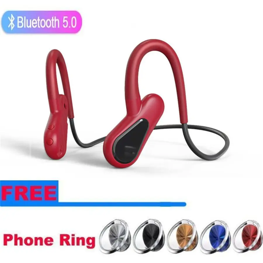 Наушники с костной проводимостью Bluetooth 5 0 Водонепроницаемая беспроводная