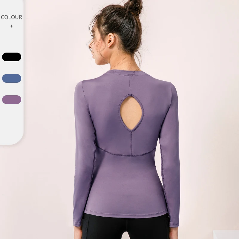 

New Style Women Crop Top Back Sexy Hollow Sport Tops Yoga T-Shirts Fitness Workout Running Shirts Quick Dry Gym Yoga Shirts 2021