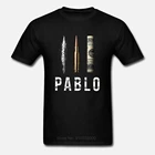 Мужская футболка Пабло Эскобар, хлопковая футболка, мужская летняя модная футболка европейского размера