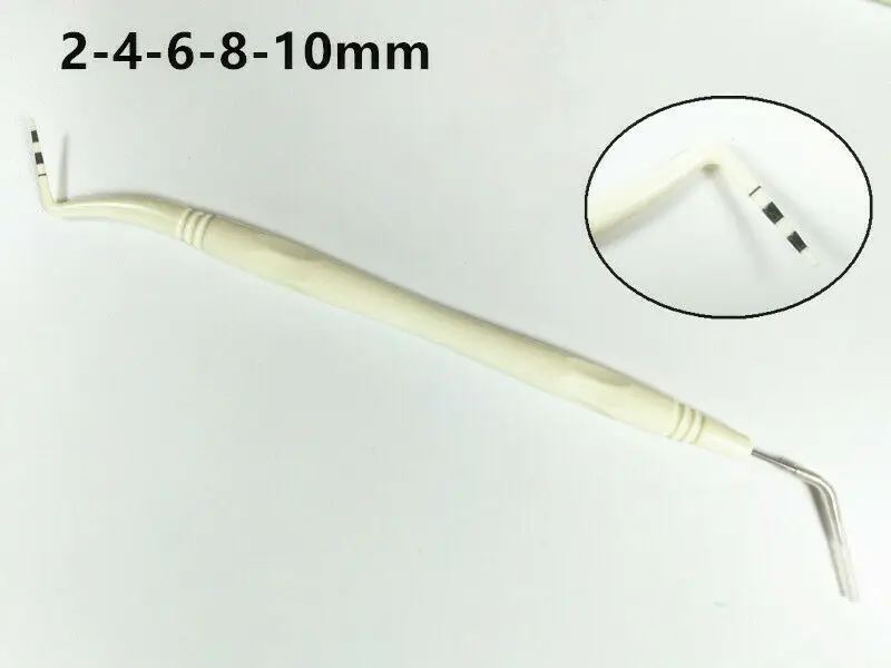 Стоматологический инструмент для диагностики имплантации на глубине зубов