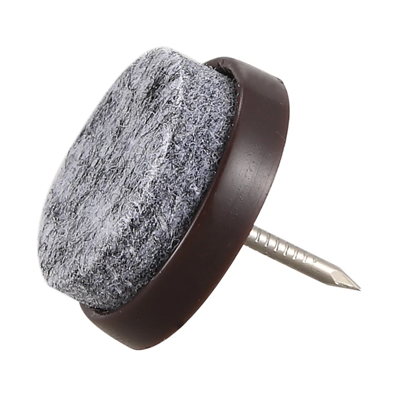 50 шт стул ноги пол Войлок накладки для скольжения DIY ногтей протекторы 22