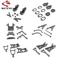 front or rear hub carrier shock tower suspension arm kit for 15 hpi rofun baha rovan baja km 5t 5b 5sc rc car toys parts