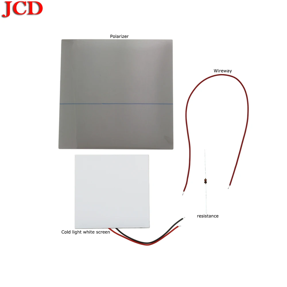 JCD Новый DMG 001 полный Корпус корпус чехол для Nintend ЖК дисплей Панель светильник на