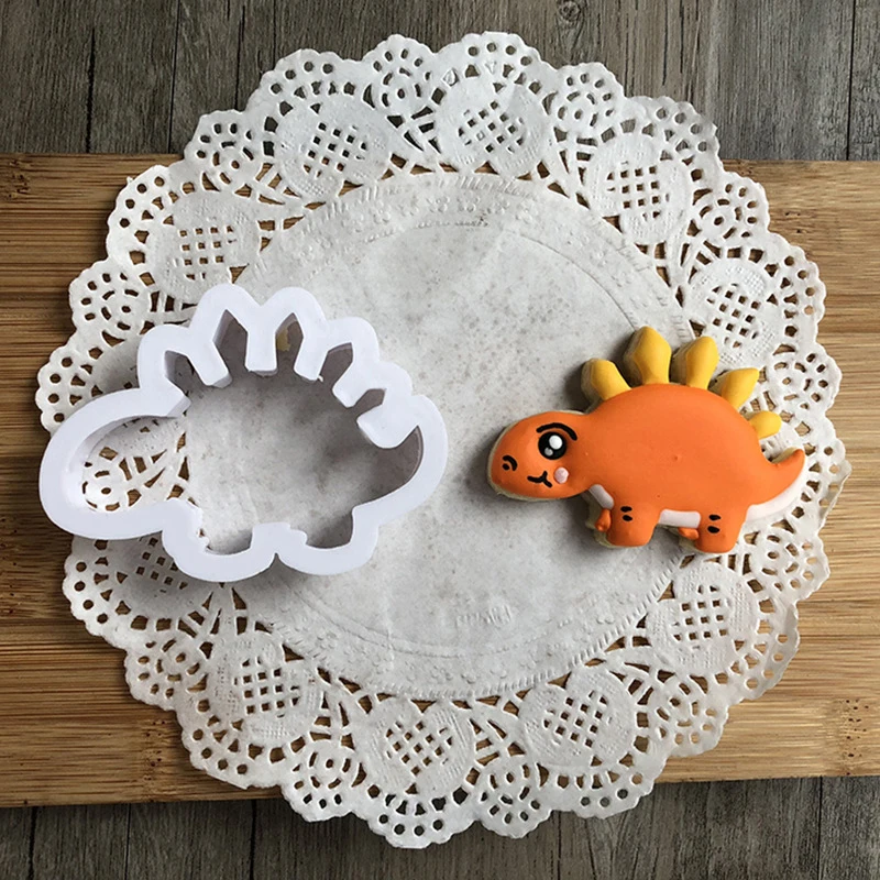 

8Pcs/Set Dinosaur Cake Cookie Biscuit Cutter Decorating Mould Pastry Baking Tool