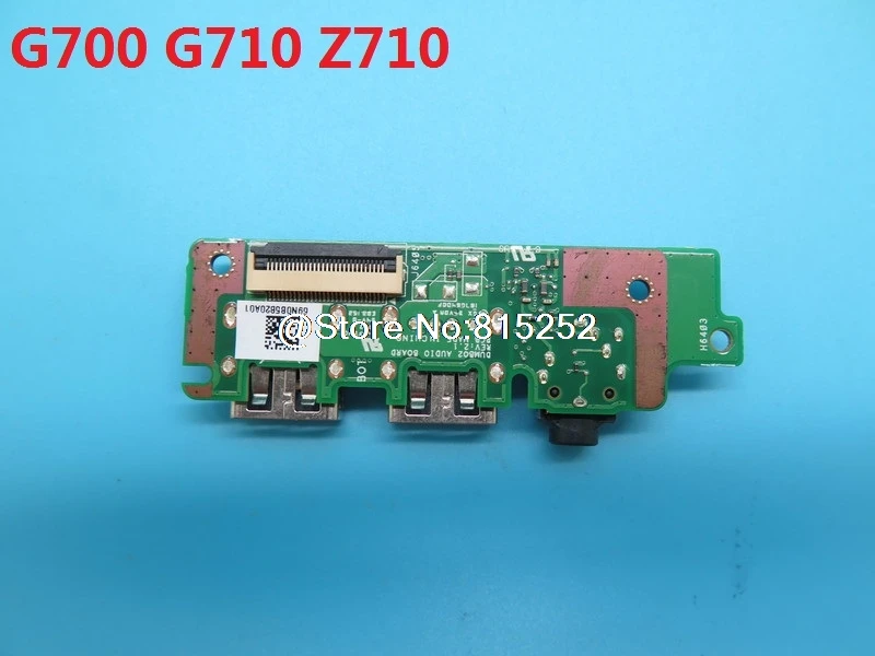 USB аудио плата для ноутбука Lenovo G700 G710 Z710 BAMBI2 90004368 69 2N013516P0A01 IO Плата