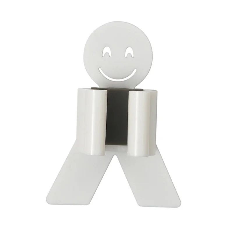 1 предмет с улыбающимся лицом Швабра Метла держатель стойки Удар Бесплатная