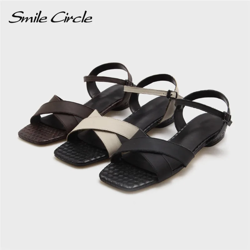 сандали женские шлепанцы обувь женская летняя босоножки на танкетке натуральная