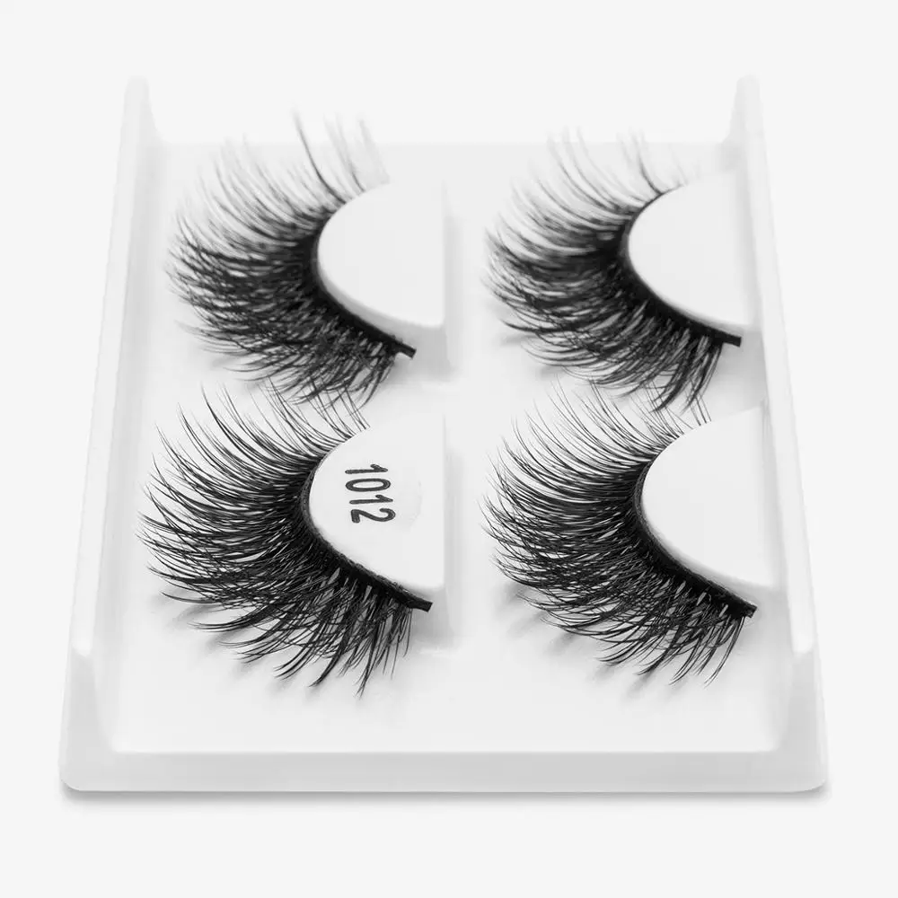 SEXYSHEEP 10 пар 5D Искусственные ресницы из искусственной норки длинные норковые ресницы для макияжа накладные ресницы «maquiagem» - Цвет: 1012