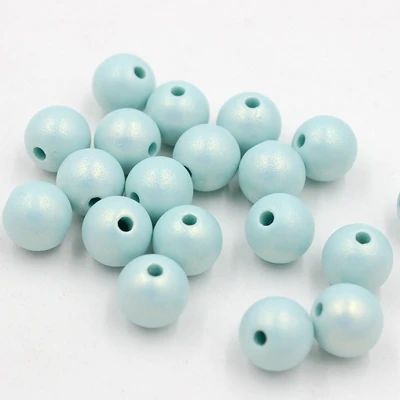 sky blue Выбор 6,8, 10,12 круглые Многослойные Бусины из искусственного жемчуга матовые бусины украшения для рукоделия браслеты ожерелья для изготовления ювелирных изделий - Цвет: sky blue