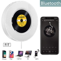 portable cd player wall mounted bluetooth cd cd r cd rw mp3 wma player tf card aux audio input