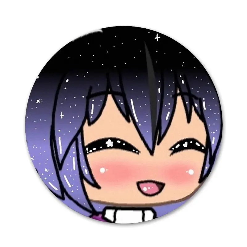 Социальная игра Gacha Life Badge Брошь заколка аксессуары для одежды рюкзака