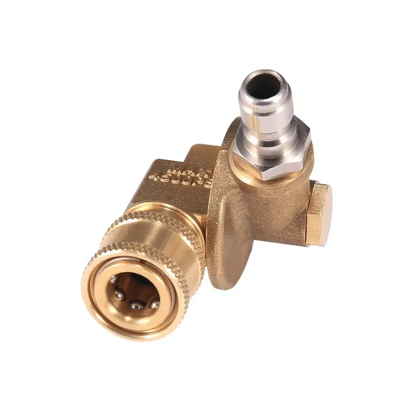 

Поворотный соединитель, Поворотный шарнир, аксессуары для 240 градусов, 4500 PSI, очиститель пазов, Поворотный шарнир для форсунки мойки высоког...