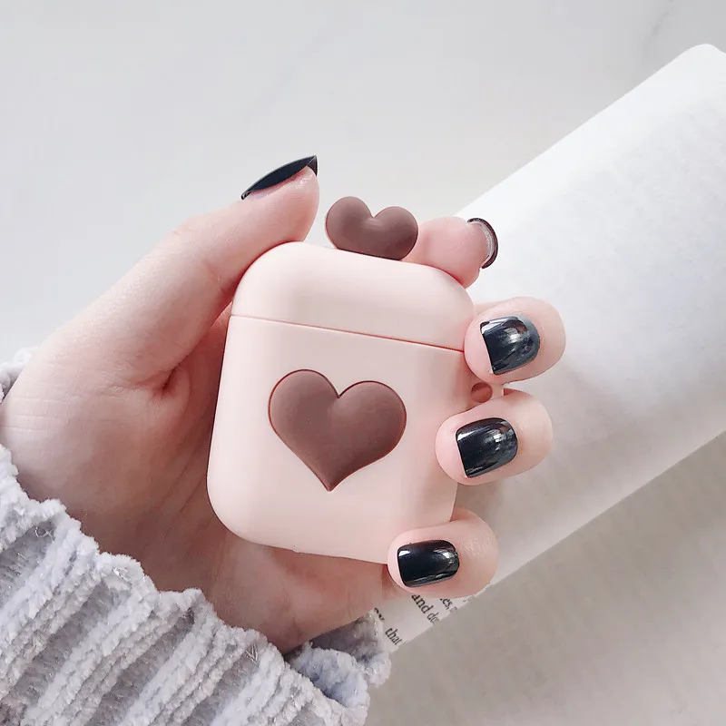 Оптовая продажа мультяшный беспроводной чехол для наушников с Bluetooth Apple AirPods 1/2