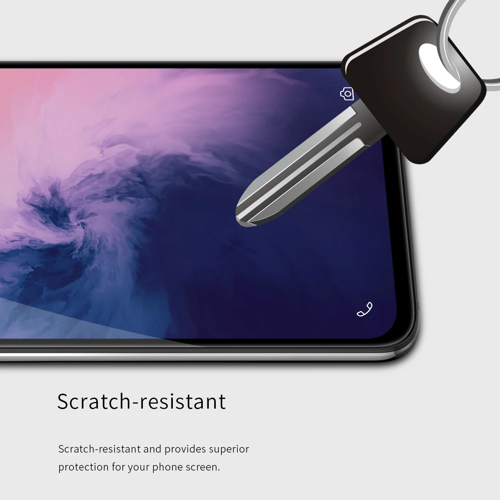 Nillkin стекло для Oneplus 7T 7 6T защита экрана XD полное покрытие безопасности 3D закаленное стекло Защита для One Plus 7T 7 6T
