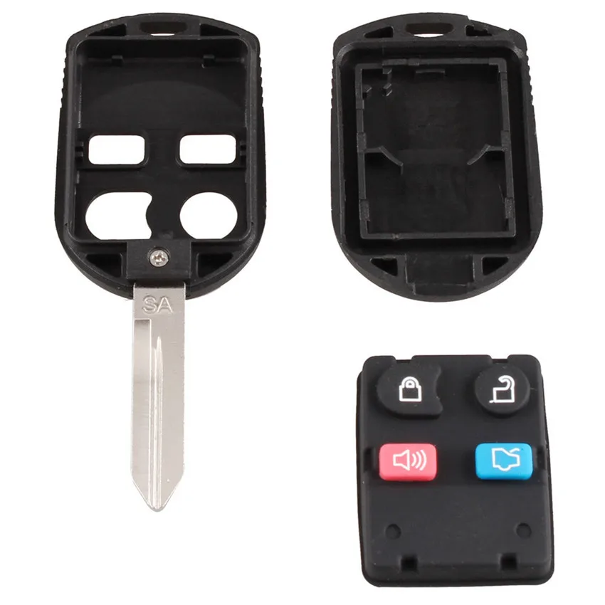 Чехол для ключа с дистанционным управлением Ford F150 4/3 + 1|Ключ от авто| |