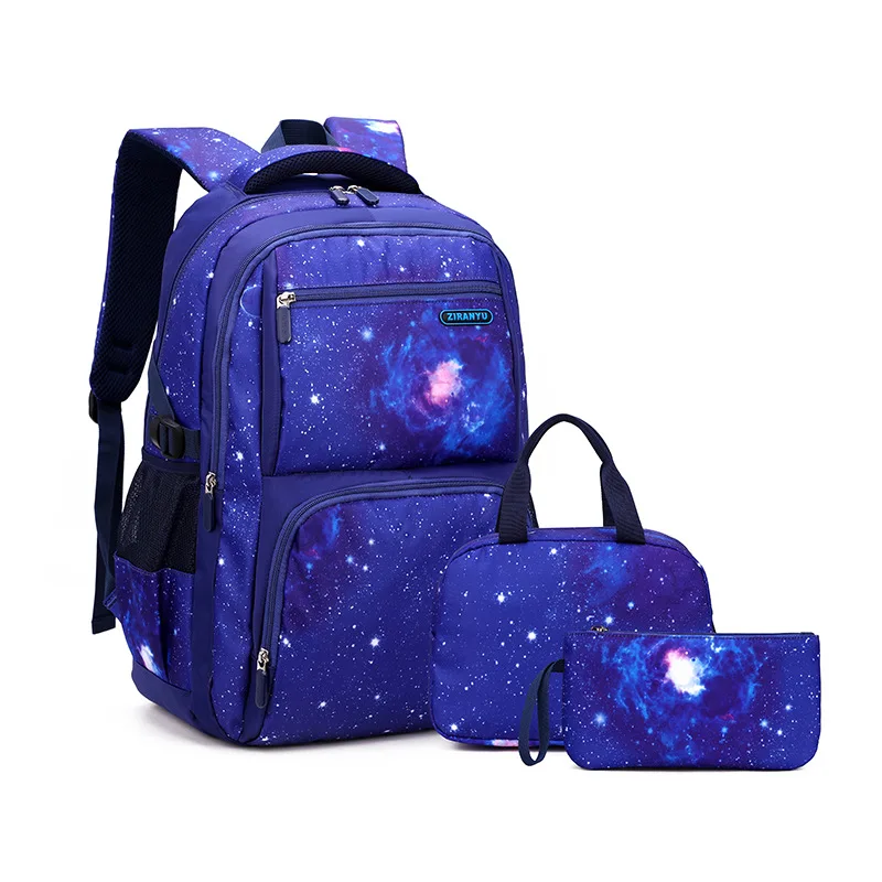 waterproof kids school Backpack set Primary School Backpacks Children School Bags For Boys Girls schoolbag Mochila Infantil Zip