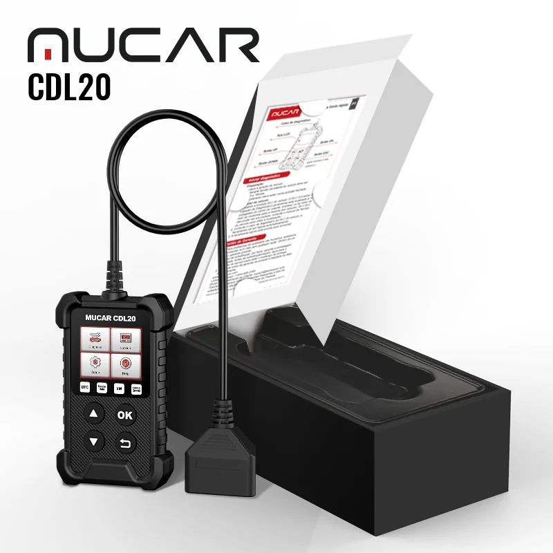 Сканер диагностический автомобильный 2021 MUCAR CDL20 OBD2 pk elm327 cr3001 | Автомобили и