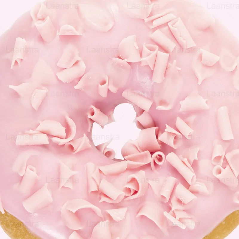 

Living Room Decoration Painting Canvas Painting Poster Pink Marshmallow Donut Food Decoration Painting Wall Art Painting Home