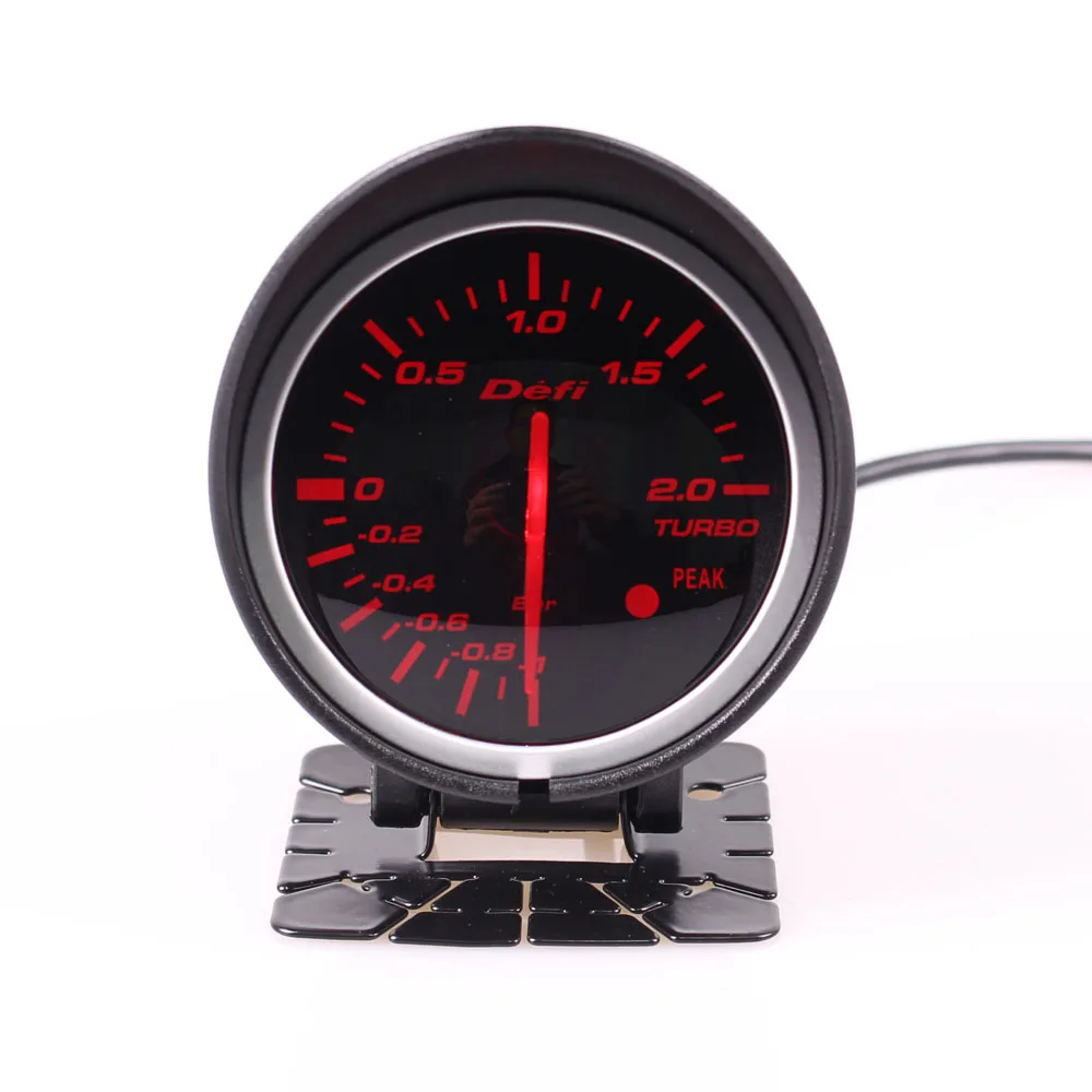 Turbo Defi BF 2,5 дюймов 60 мм автоматический измерительный прибор вольт температура воды Температура масла пресс об/мин вакуумный boost ext температура воздуха/топлива Датчик - Цвет: Turbo