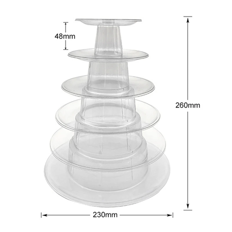 Витрина для кексов 6 ярусов | Дом и сад