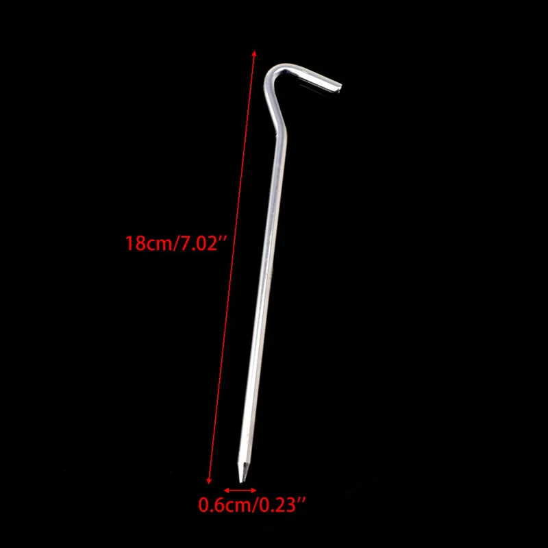 

8/12 pcs Picnic Outdoor Camping Fishing Canopy Tent Pegs Stakes Nails Ground Pin
