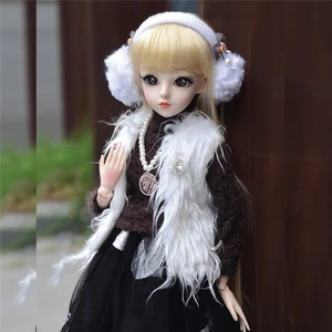 13 шарнирная кукла 60 см полный комплект 100% ручная роспись макияж BJD  SD кукла новорожденная с макси-платьем для девочек подарок на день рождения