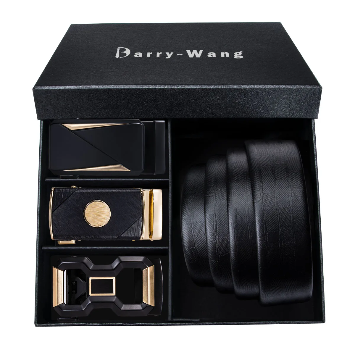 PT-0006 Barry. Wang, автоматическая пряжка, натуральная кожа, роскошные ремни для мужчин, 110 см-150 см, длинные, Пряжка из сплава, мужские ремни, Подарочная коробка, наборы